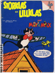 Storklas och Lillklas 1960 nr 4 omslag serier