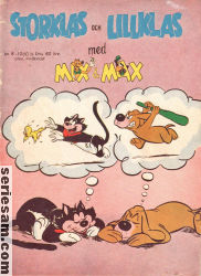 Storklas och Lillklas 1960 nr 8 omslag serier