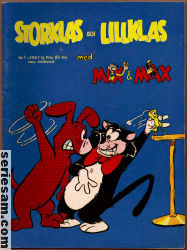 Storklas och Lillklas 1961 nr 1 omslag serier Storklas och Lillklas 1961 nr 1 omslag serier