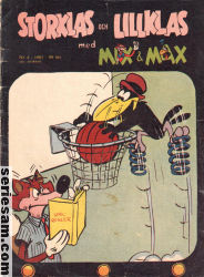 Storklas och Lillklas 1961 nr 4 omslag serier Storklas och Lillklas 1961 nr 4 omslag serier