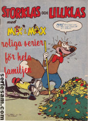 Storklas och Lillklas 1962 nr 11 omslag serier
