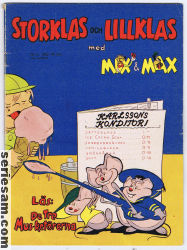 Storklas och Lillklas 1962 nr 2 omslag serier