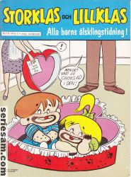 Storklas och Lillklas 1963 nr 10 omslag serier Storklas och Lillklas 1963 nr 10 omslag serier