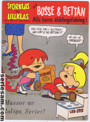 Storklas och Lillklas 1963 nr 13 omslag serier Storklas och Lillklas 1963 nr 13 omslag serier