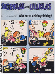 Storklas och Lillklas 1963 nr 9 omslag serier Storklas och Lillklas 1963 nr 9 omslag serier
