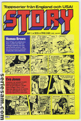 Story 1976 nr 1 omslag serier Story 1976 nr 1 omslag serier