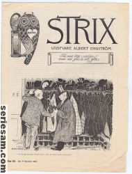 Strix 1897 nr 37 omslag serier