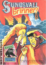 Sundsvall brinner! 1986 omslag serier Sundsvall brinner! 1986 omslag serier