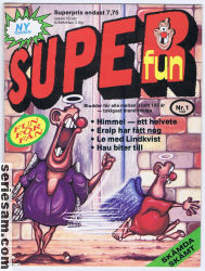 Super Fun 1982 nr 1 omslag serier Super Fun 1982 nr 1 omslag serier