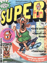 Super Fun 1982 nr 3 omslag serier Super Fun 1982 nr 3 omslag serier