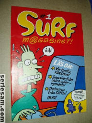 Surfmagasinet 1996 nr 1 omslag serier Surfmagasinet 1996 nr 1 omslag serier