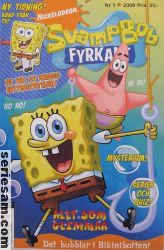 Svampbob Fyrkant 2009 nr 1 omslag serier Svampbob Fyrkant 2009 nr 1 omslag serier