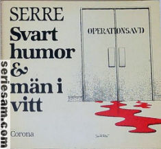 Svart humor och män i vitt 1982 omslag serier Svart humor och män i vitt 1982 omslag serier