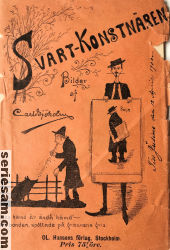 Svart-kontnären 1899 omslag serier Svart-kontnären 1899 omslag serier