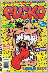 Svenska Puckomagasinet 1992 nr 4 omslag serier
