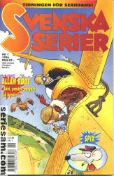 Svenska Serier 1996 nr 1 omslag serier