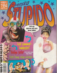 Svenska Stupido 1994 nr 3 omslag serier