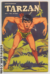 Tarzan 1952 nr 1 omslag serier