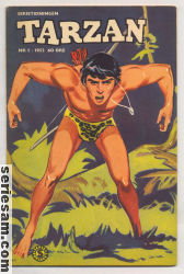 Tarzan 1952 nr 1 omslag serier Tarzan 1952 nr 1 omslag serier