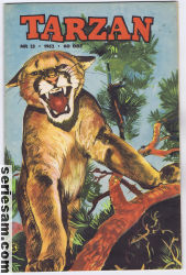 Tarzan 1952 nr 23 omslag serier
