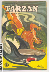 Tarzan 1952 nr 4 omslag serier