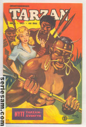 Tarzan 1952 nr 8 omslag serier