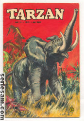 Tarzan 1953 nr 12 omslag serier