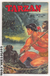 Tarzan 1953 nr 22 omslag serier Tarzan 1953 nr 22 omslag serier
