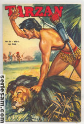 Tarzan 1954 nr 18 omslag serier