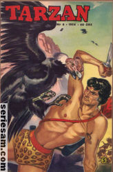 Tarzan 1954 nr 6 omslag serier