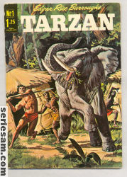 Tarzan 1966 nr 1 omslag serier Tarzan 1966 nr 1 omslag serier