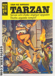 Tarzan 1967 nr 21 omslag serier