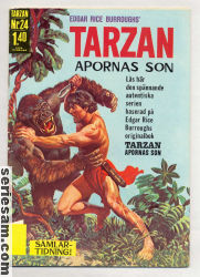 Tarzan 1967 nr 24 omslag serier