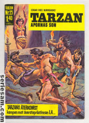 Tarzan 1968 nr 25 omslag serier Tarzan 1968 nr 25 omslag serier