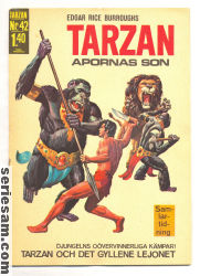 Tarzan 1969 nr 42 omslag serier Tarzan 1969 nr 42 omslag serier