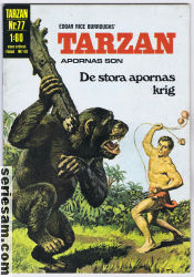 Tarzan 1971 nr 77 omslag serier