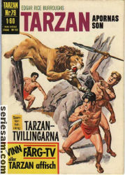 Tarzan 1971 nr 79 omslag serier