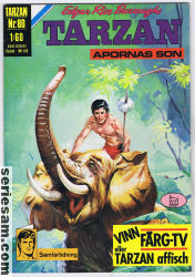 Tarzan 1971 nr 80 omslag serier