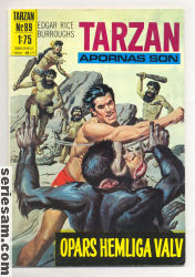 Tarzan 1971 nr 89 omslag serier