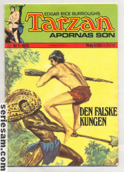 Tarzan 1972 nr 1 omslag serier Tarzan 1972 nr 1 omslag serier