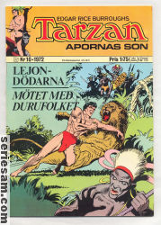 Tarzan 1972 nr 10 omslag serier