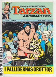 Tarzan 1972 nr 11 omslag serier