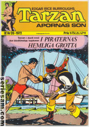 Tarzan 1972 nr 20 omslag serier Tarzan 1972 nr 20 omslag serier