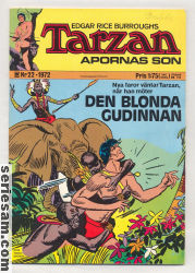 Tarzan 1972 nr 22 omslag serier Tarzan 1972 nr 22 omslag serier