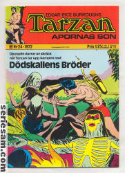 Tarzan 1972 nr 24 omslag serier Tarzan 1972 nr 24 omslag serier