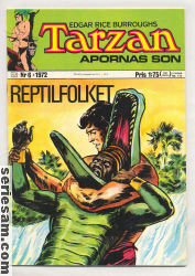 Tarzan 1972 nr 6 omslag serier