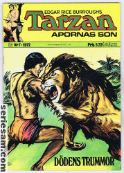 Tarzan 1972 nr 7 omslag serier Tarzan 1972 nr 7 omslag serier