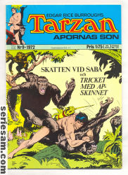 Tarzan 1972 nr 9 omslag serier