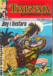 Tarzan 1973 nr 25 omslag serier