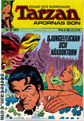 Tarzan 1974 nr 12 omslag serier